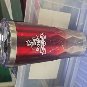 Six Flags Stainless Steel Insulated Membership Cup RETIRED (3 AVAILABLE)
